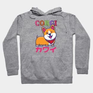 Kawaii Corgi Hoodie